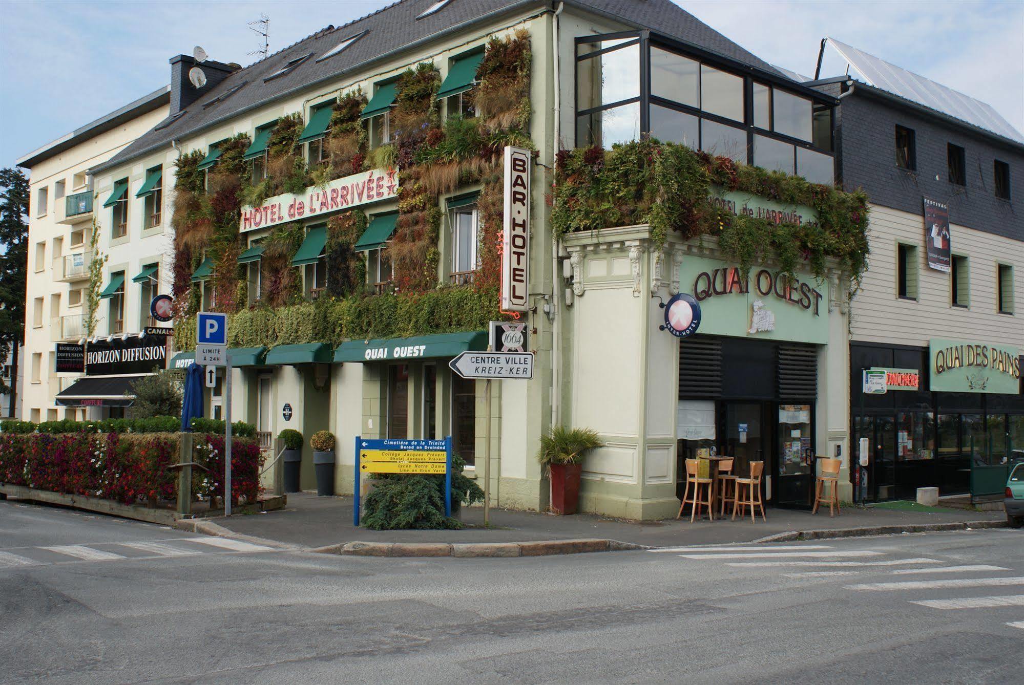 Hotel De L'Arrivée Guingamp Buitenkant foto